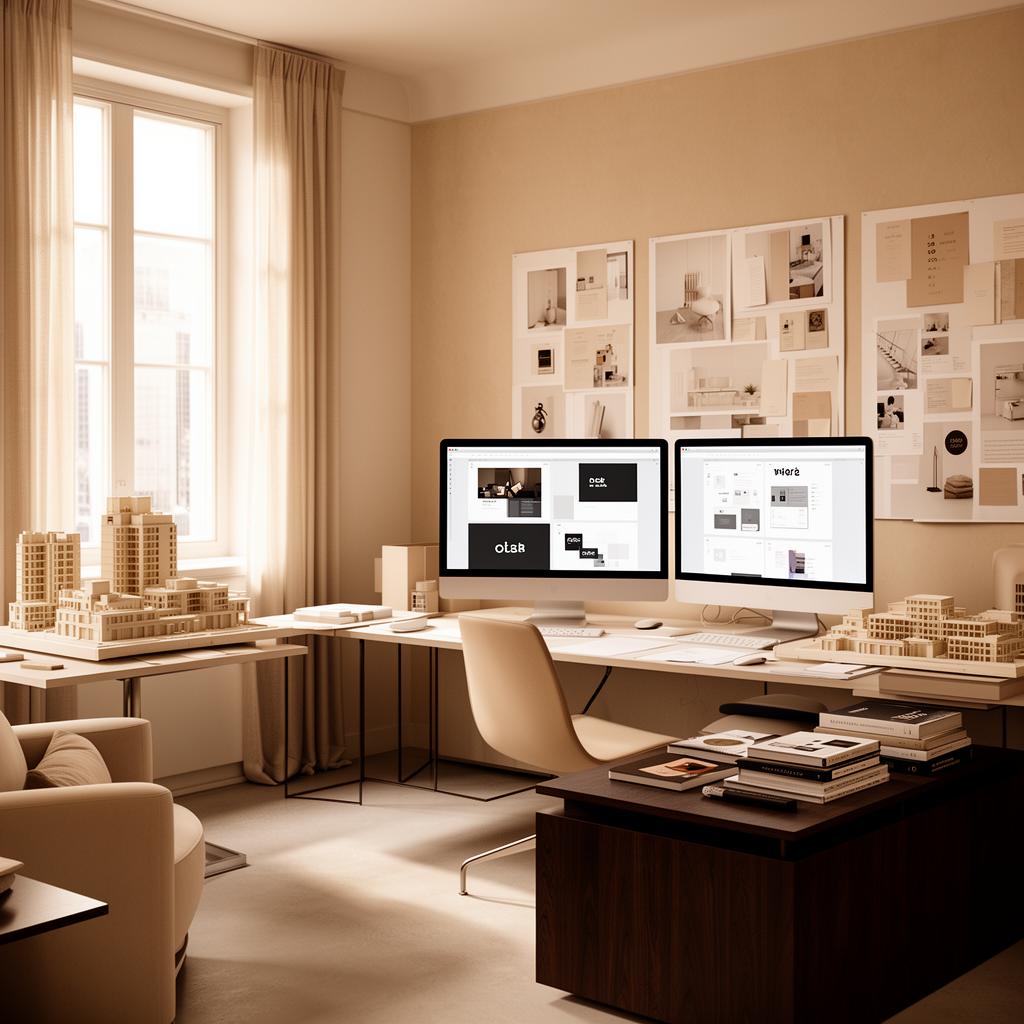 Interior do atelier Veritas Brand